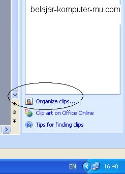 Menambahkan Gambar Microsoft Word Clip Art 2003 Belajar Komputer