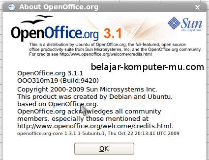 mengenal aplikasi open office