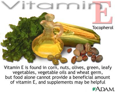 pengertian vitamin e - sumber vitamin e