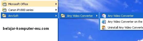 cara konvert format video audio mp4, mpg, avi, wma, mp3 dll