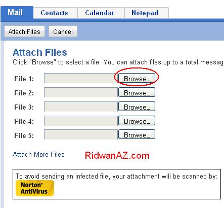 cara mengirim file atau data lewat email