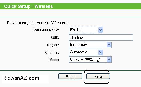 cara setting ap router - wireles router hotspot tp-link